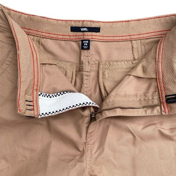 Vans Off The Wall Men's Authentic Chino Pants Slim - Tan Brown 28x28 Reg - Picture 4 of 10
